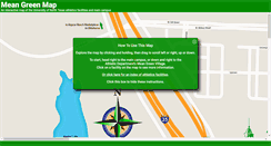 Desktop Screenshot of meangreenmap.com